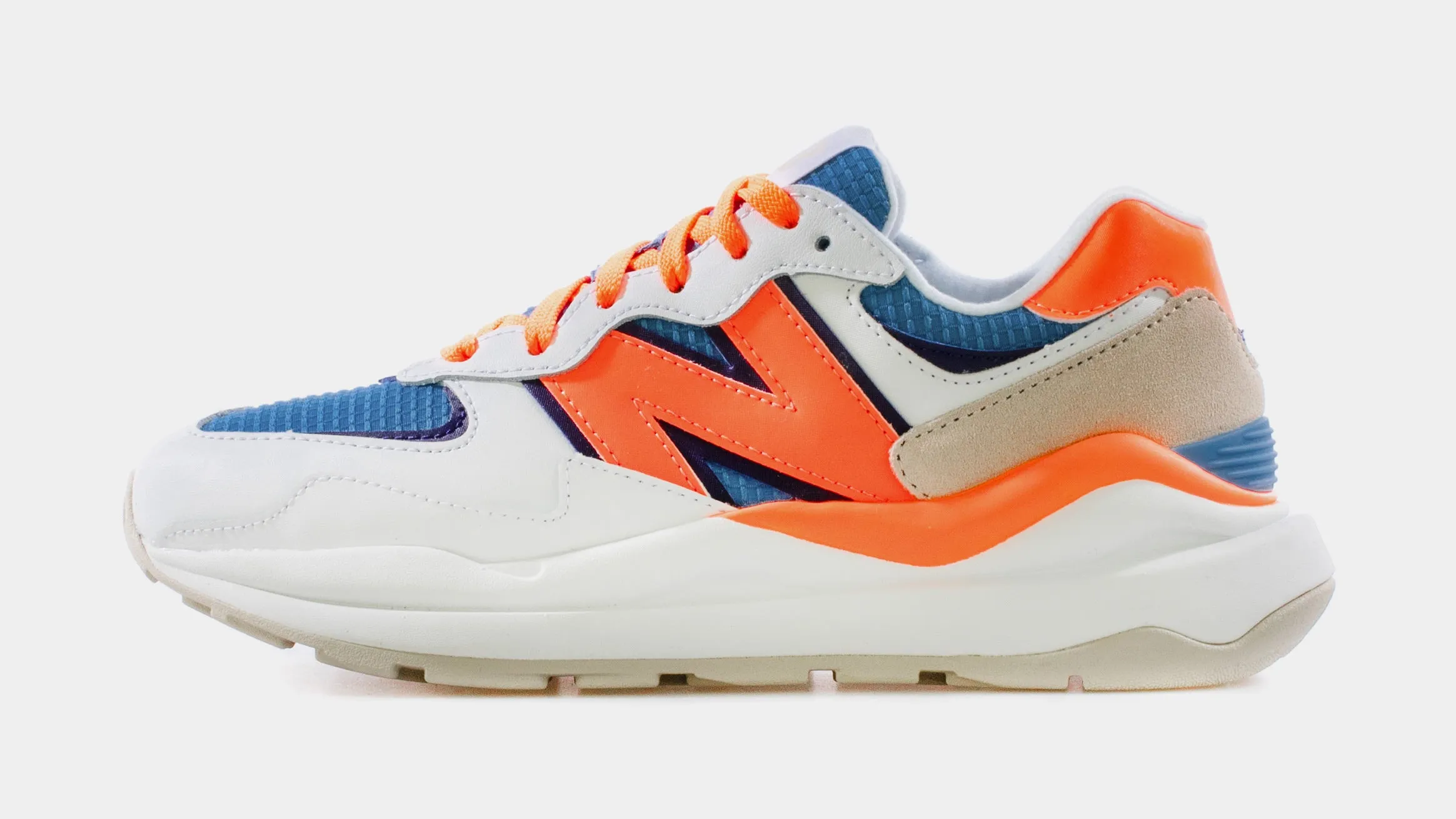 57/40 Womens Lifestyle Shoe (Blue/Orange/White)