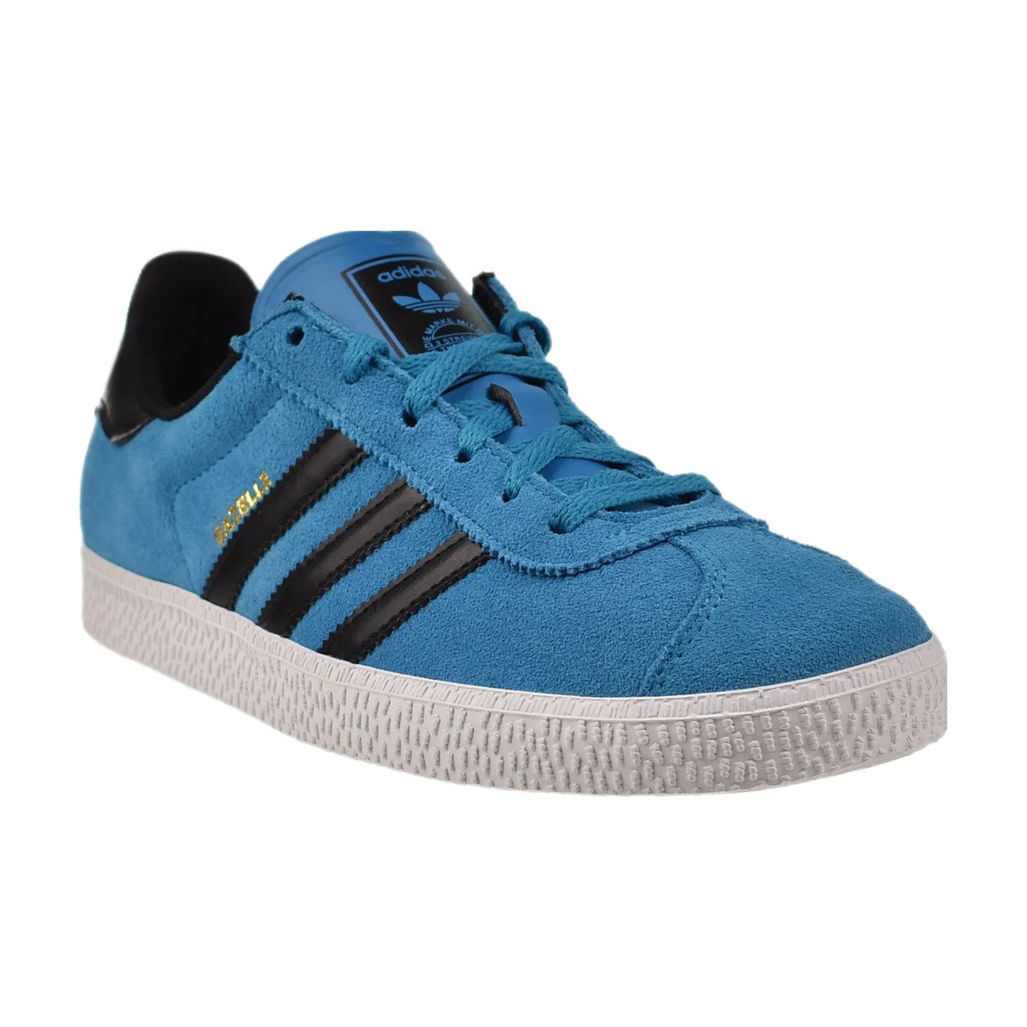 Adidas Gazelle 2 Big Kids' Shoes Blue-Black