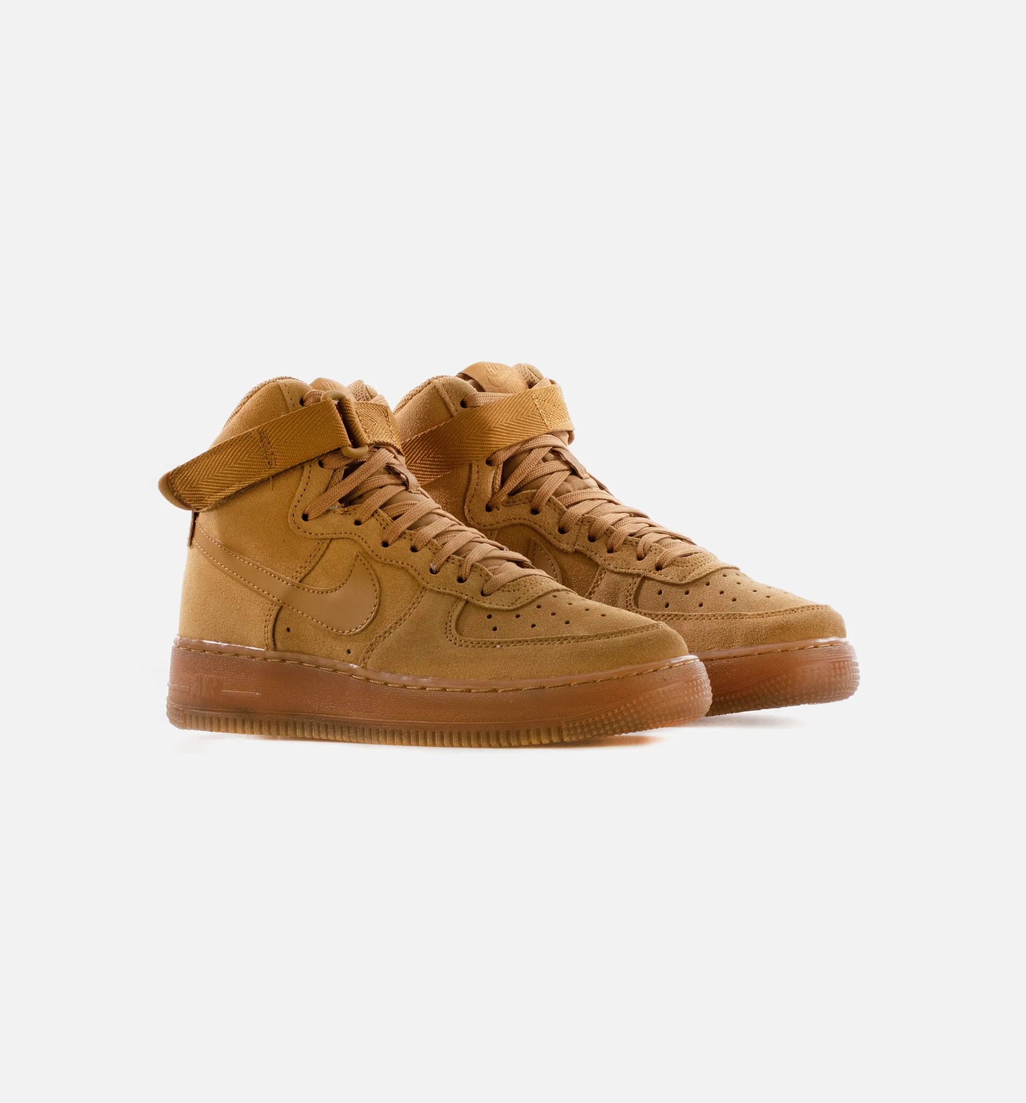 Air Force 1 High LV8 3 Grade School Lifestyle Shoe - Brown