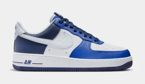 Air Force 1 Low Game Royal Mens Lifestyle Shoes (White/Football Grey/Game Royal)