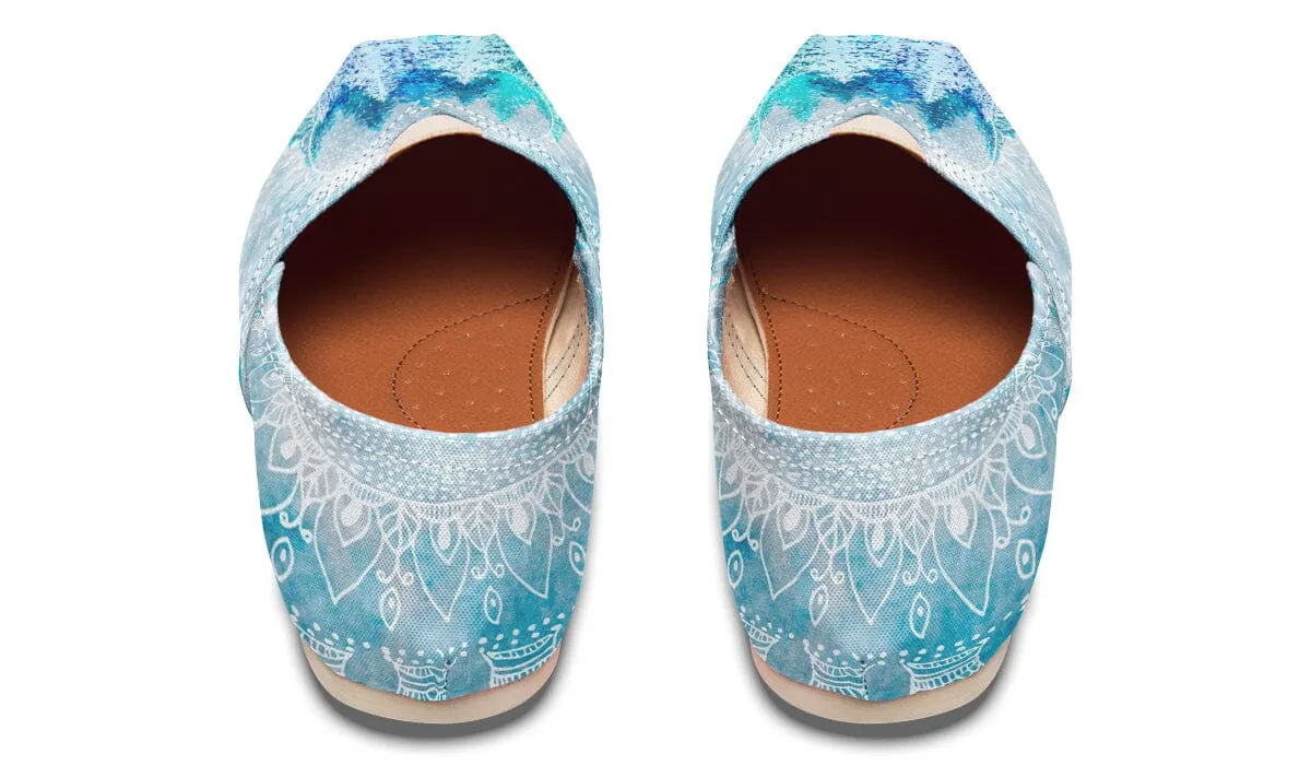 Among The Pines Mandala Casual Slip on Shoes