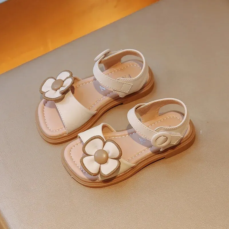 Anti-Slip Flower Girl's Toddler Casual Shoes - G04121 Sandals Sliders