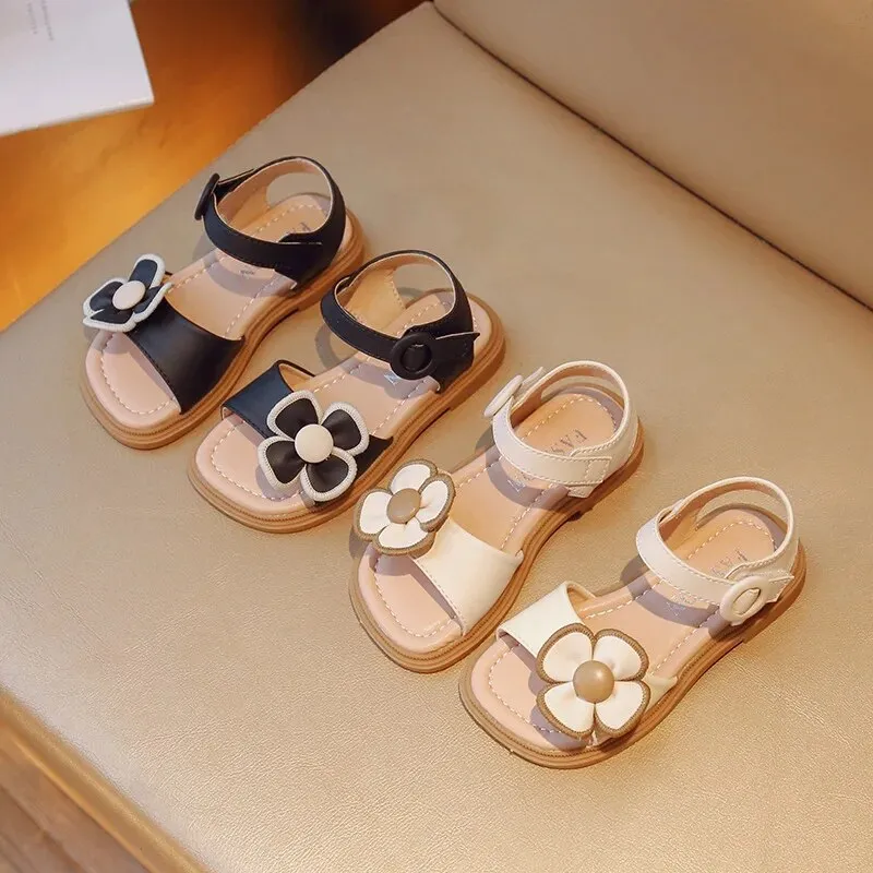 Anti-Slip Flower Girl's Toddler Casual Shoes - G04121 Sandals Sliders