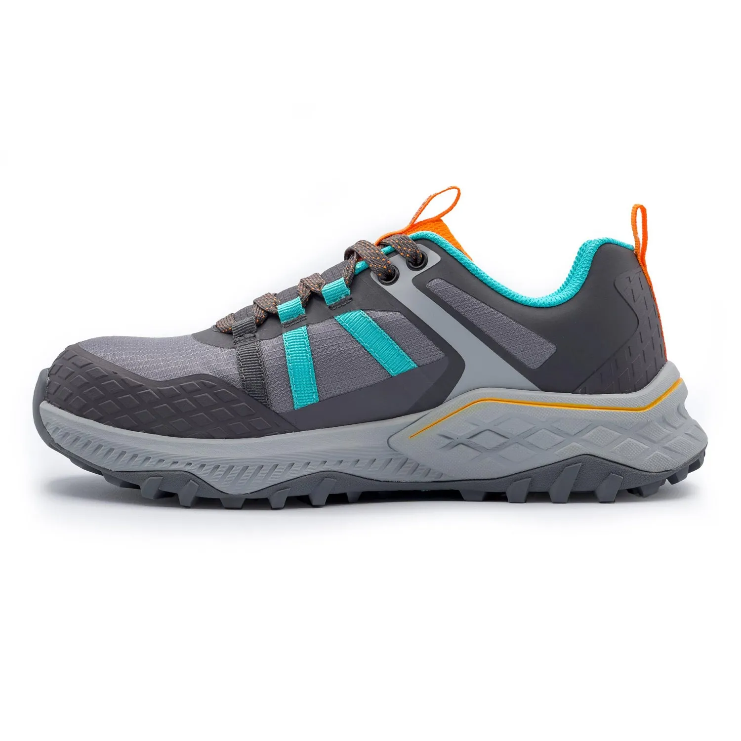 Avenger Womens Aero Trail Grey/Teal Synthetic CT EH Work Shoes