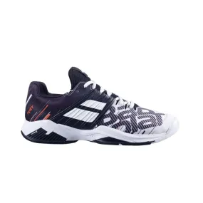 Babolat Propulse Fury All Court Adults White Black Handball Volleyball Basketball Tennis Shoes