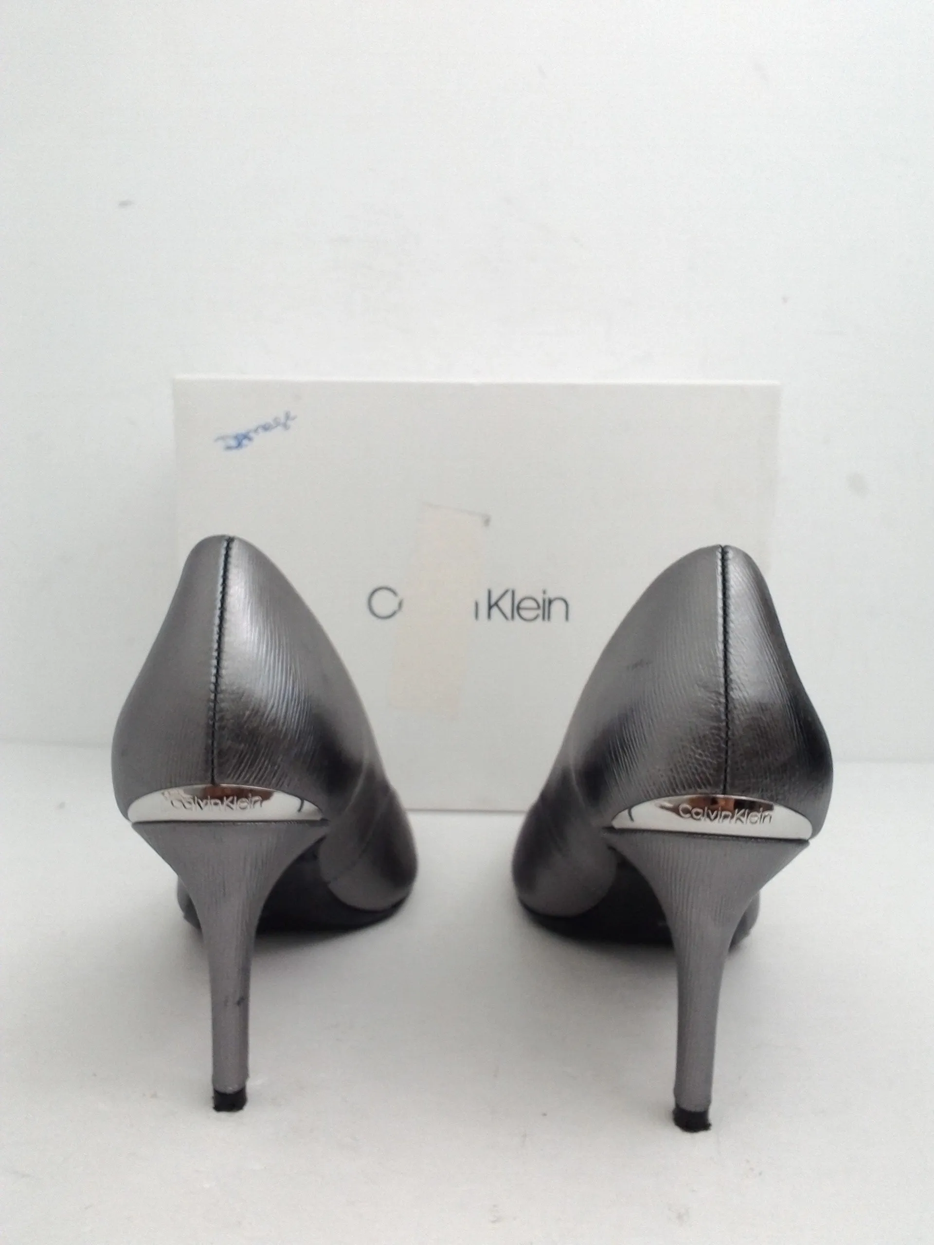 Calvin Klein Women's Gayle Metal Birch Size 8 M