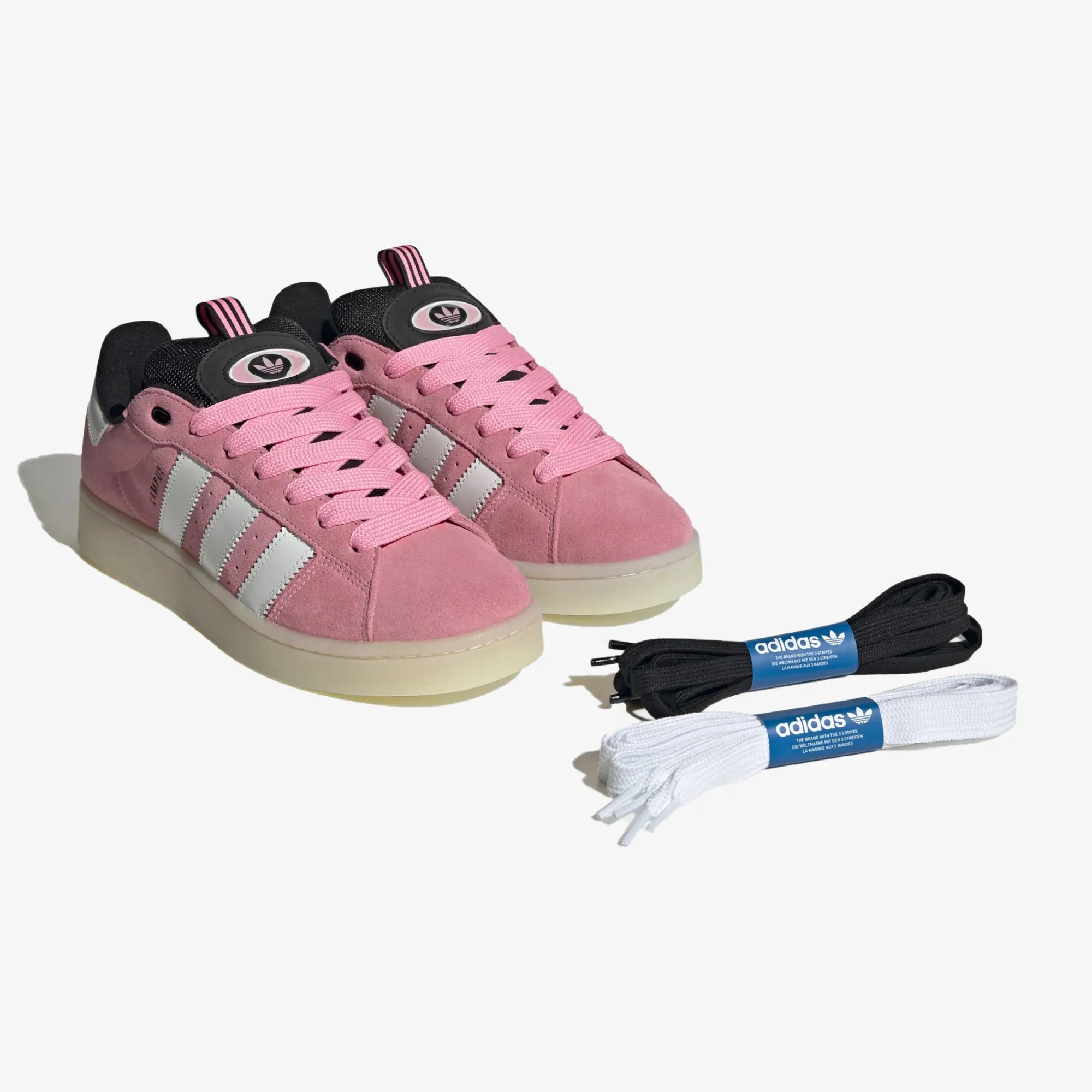 CAMPUS 00S 'PINK GLOW/CLOUD WHITE/CORE BLACK'