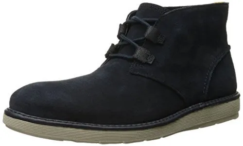 CLARKS MEN'S FAYEMAN HI CHUKKA BOOT, NAVY, 13 M US