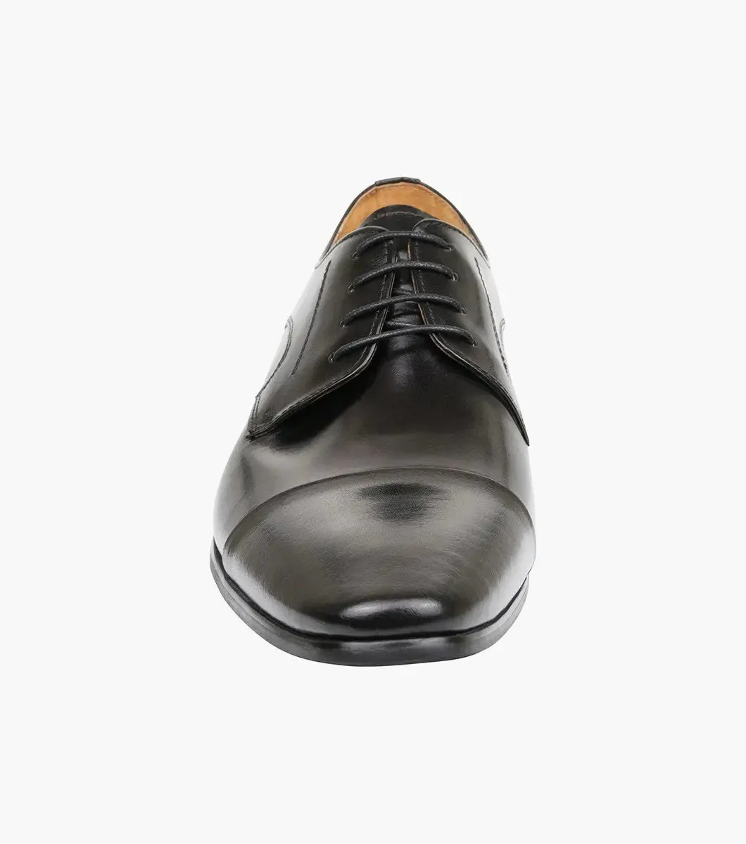 Copenhagen Cap Toe Derby - Black | Brown