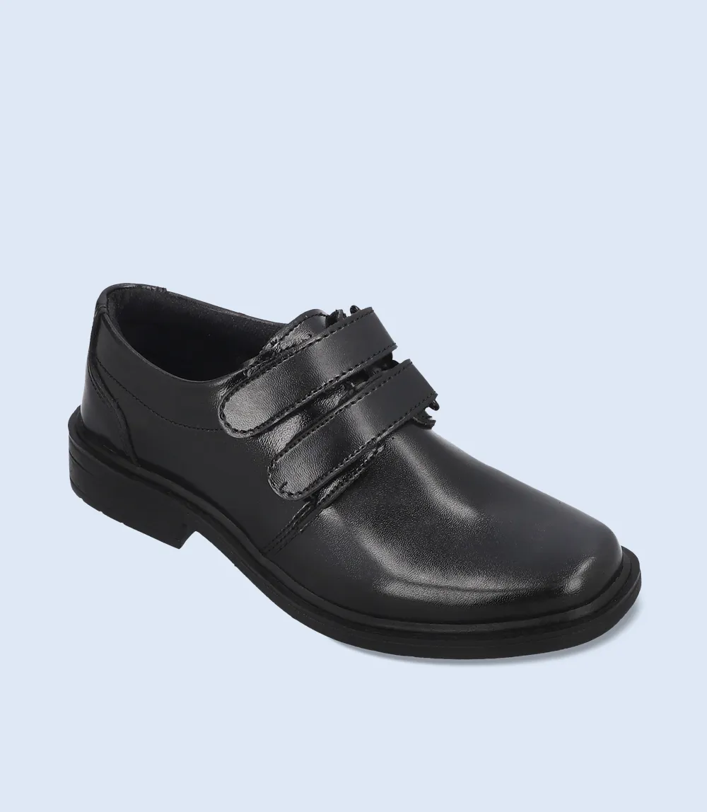 KB0044-BLACK-Boys Casual School Shoes