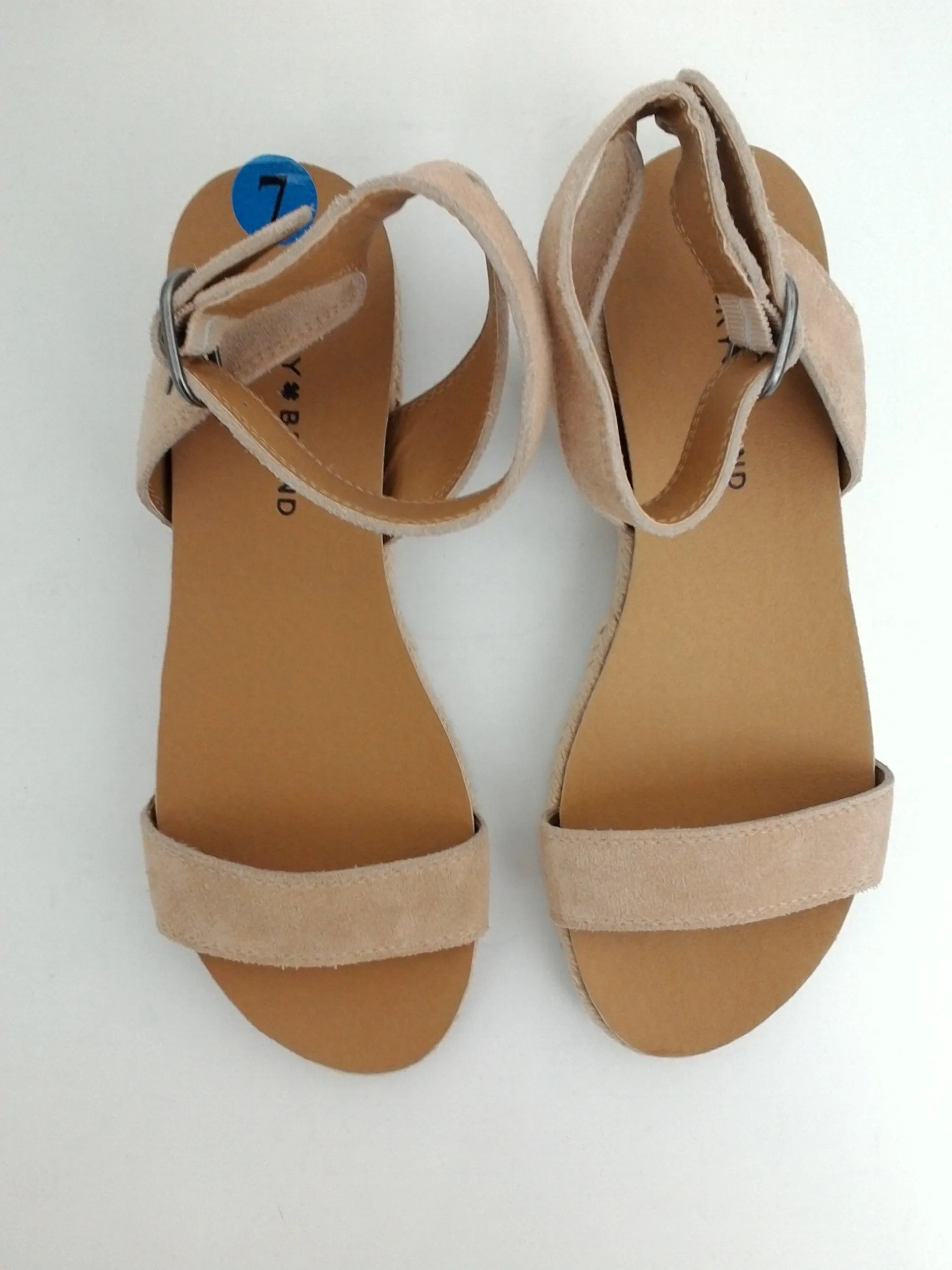 Lucky Brand Women's Natural/Nude Sandal Size 7