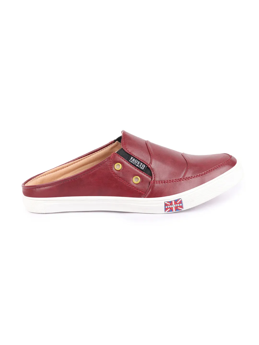 Men Cherry Casual Slip-On Shoes