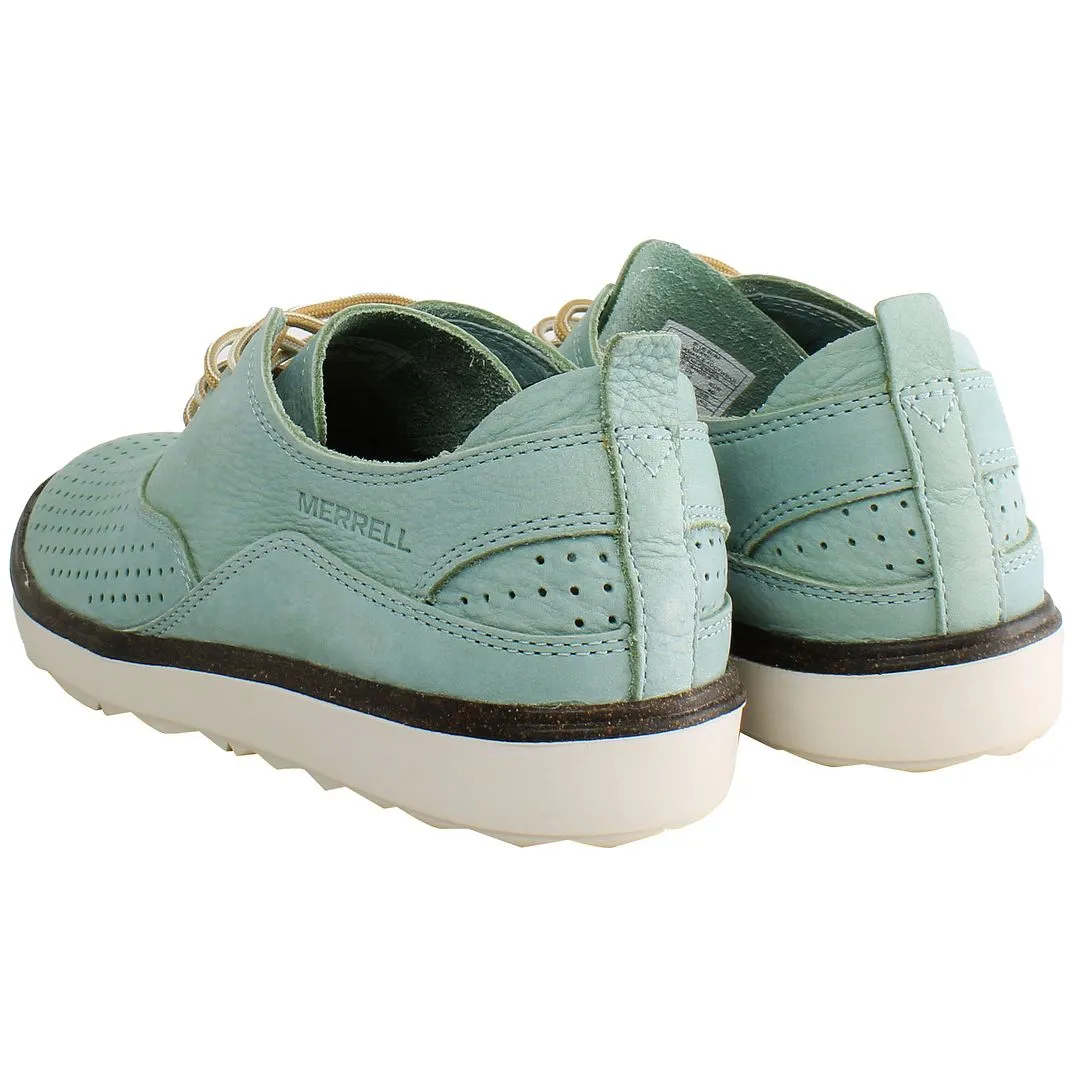 Merrell Around Town Lace Air Womens Light Green Shoes