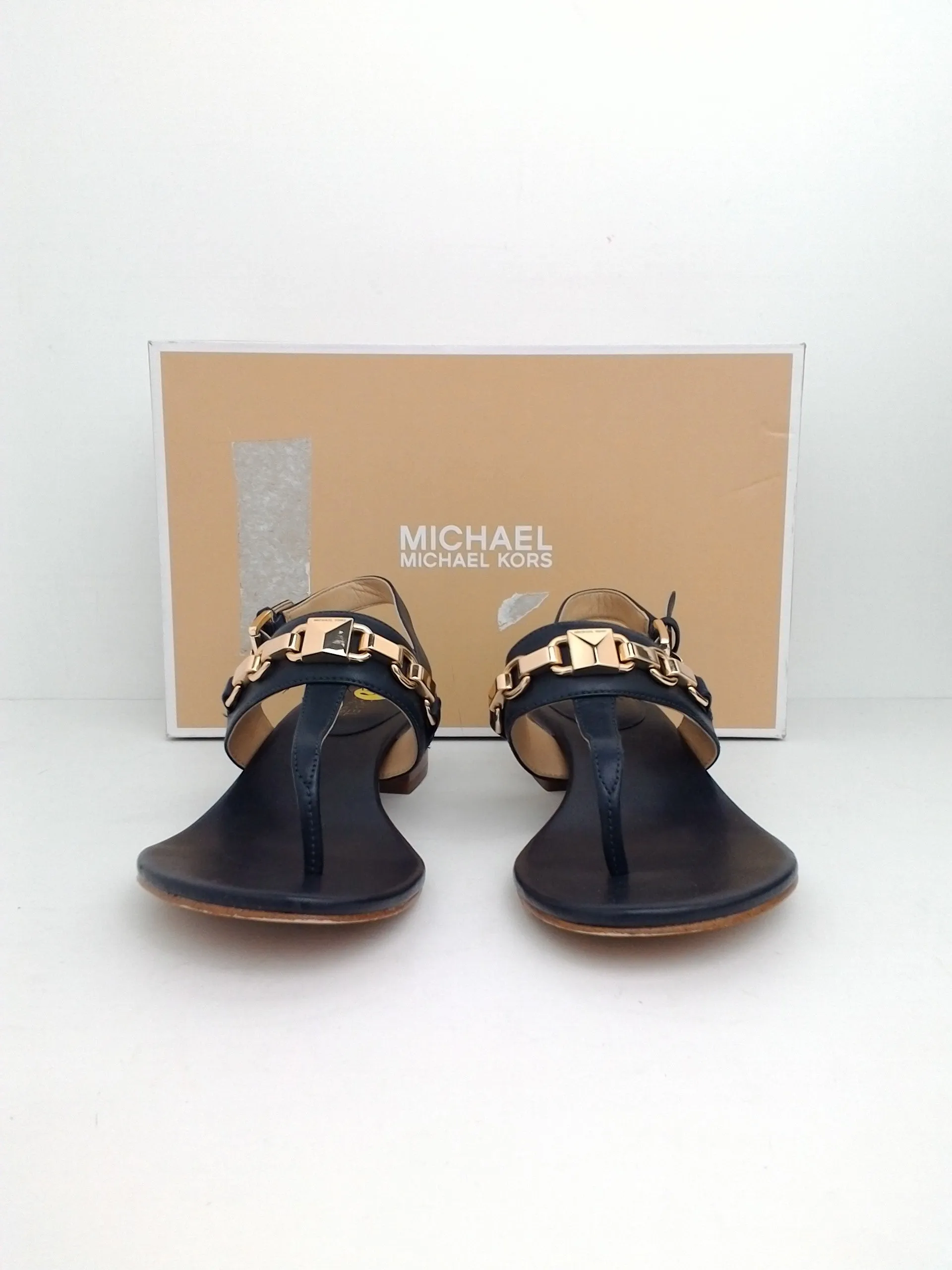 Michael Kors Charlton Women's Sandal leather admiral size 5.5 M