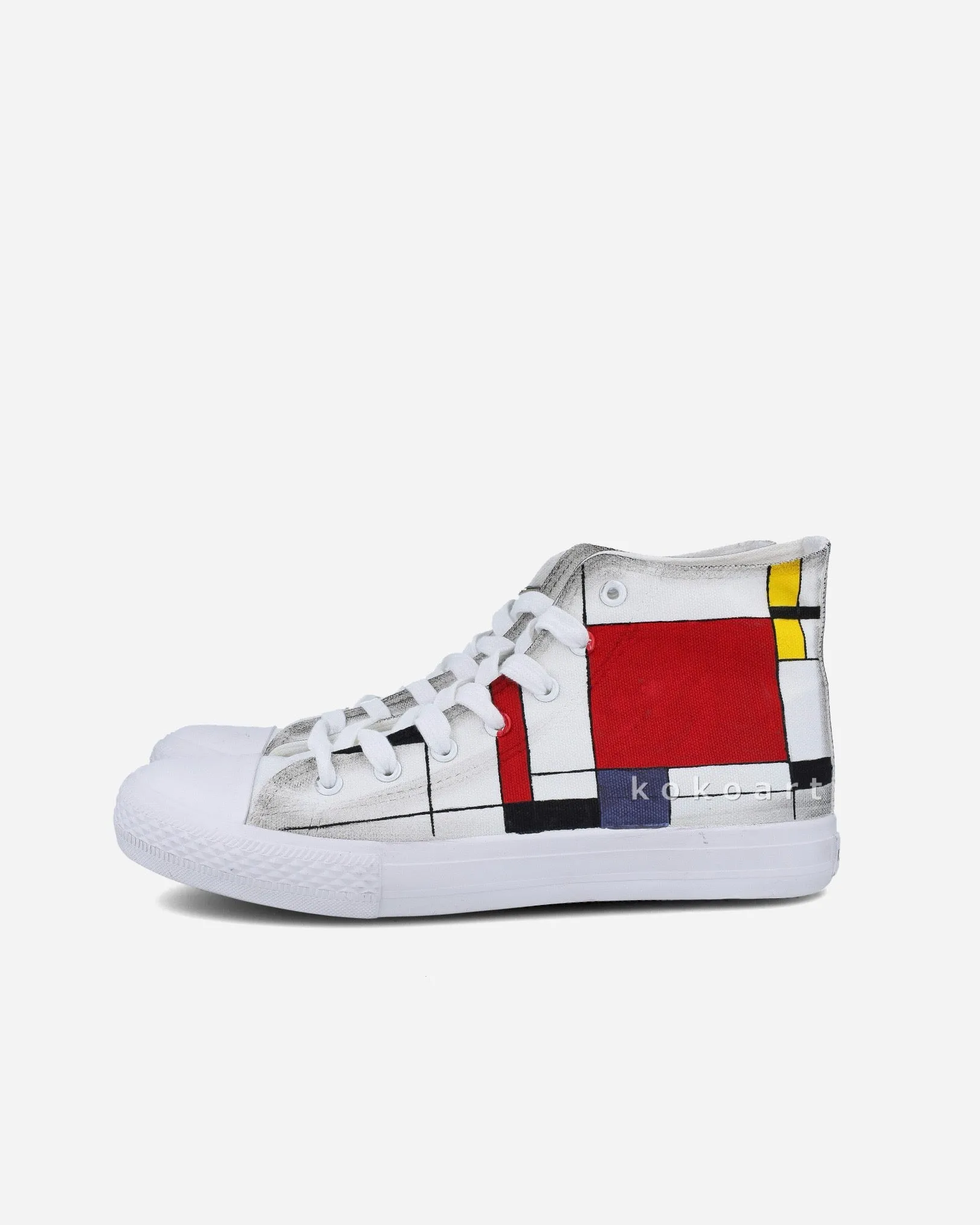 Mondrian Hand Painted Shoes