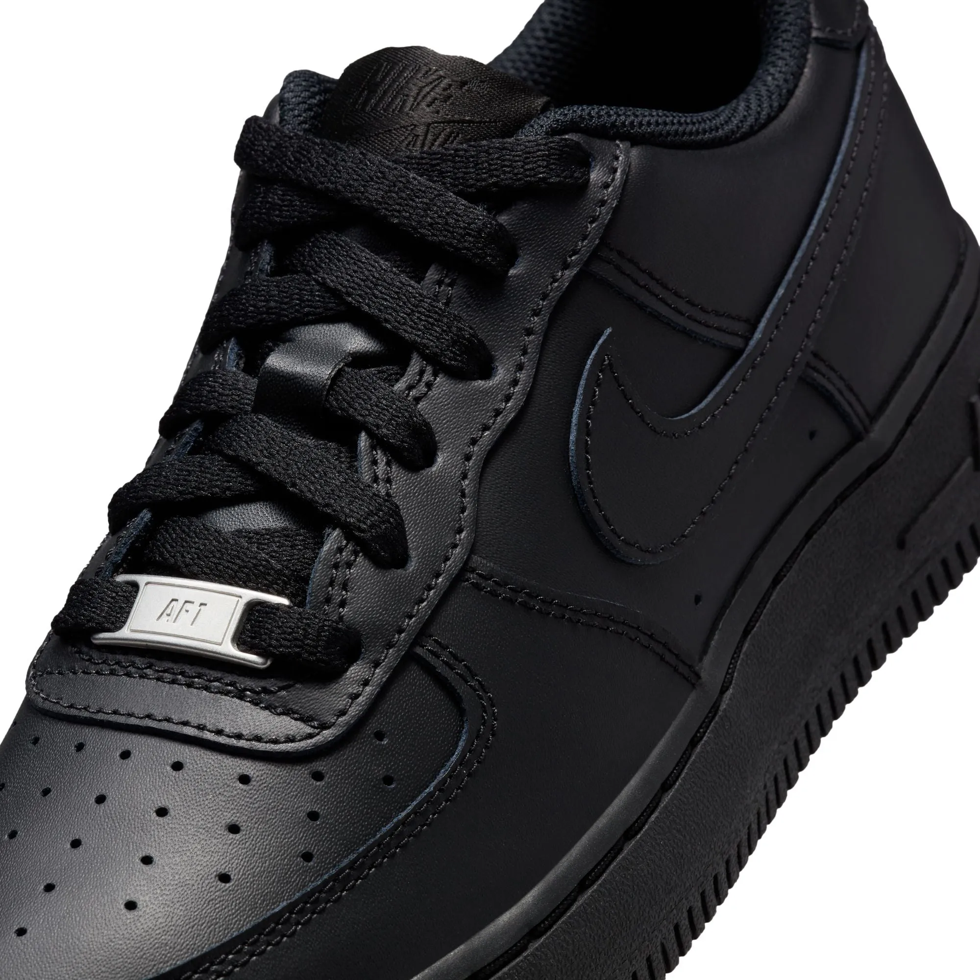 Nike Air Force 1 LE GS (Black/Black/Black)