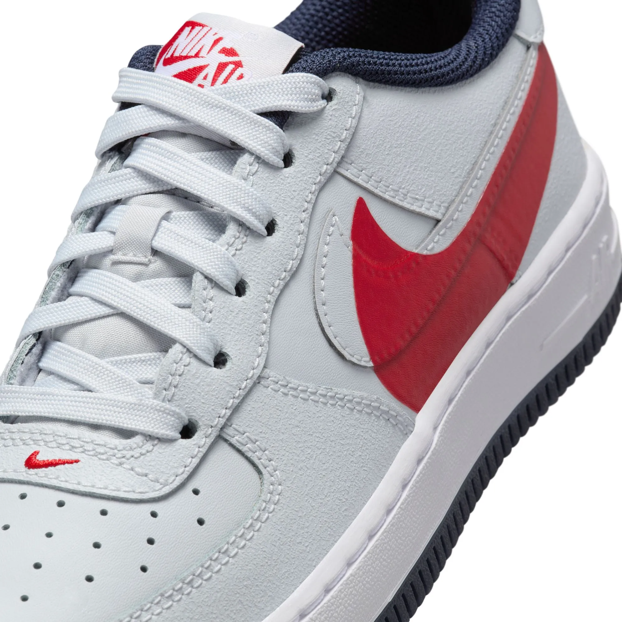 Nike Air Force 1 LV8 4 (GS) (Pure Platinum/Pure Platinum)