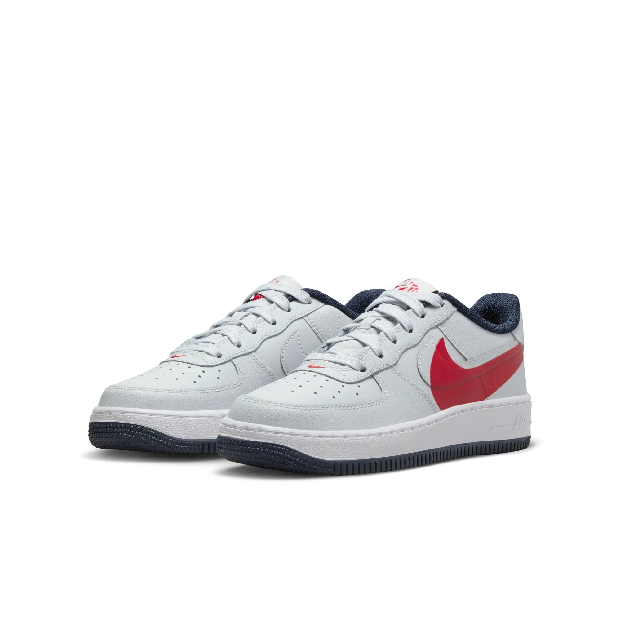 Nike Air Force 1 LV8 4 (GS) (Pure Platinum/Pure Platinum)