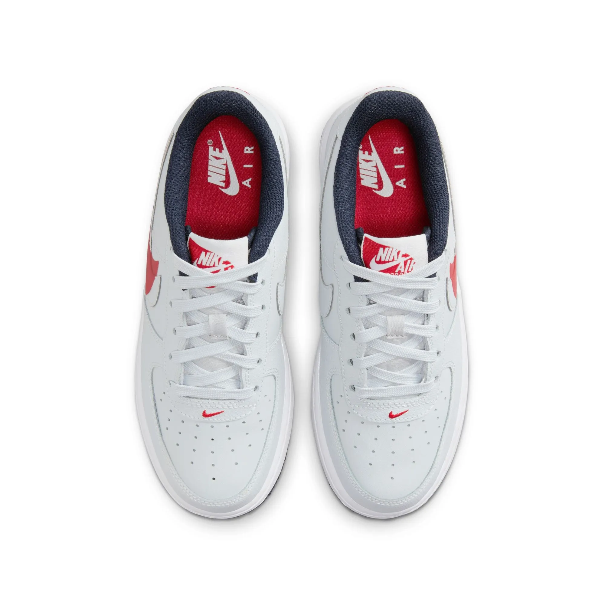 Nike Air Force 1 LV8 4 (GS) (Pure Platinum/Pure Platinum)