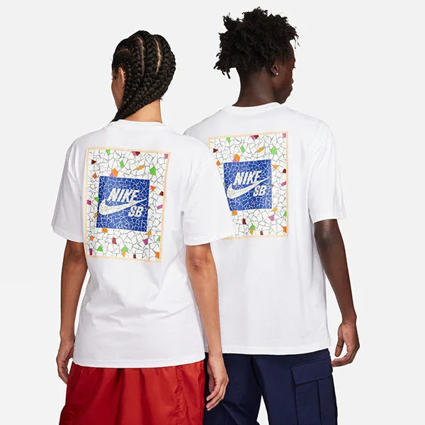 Nike SB Mosaic Tee White