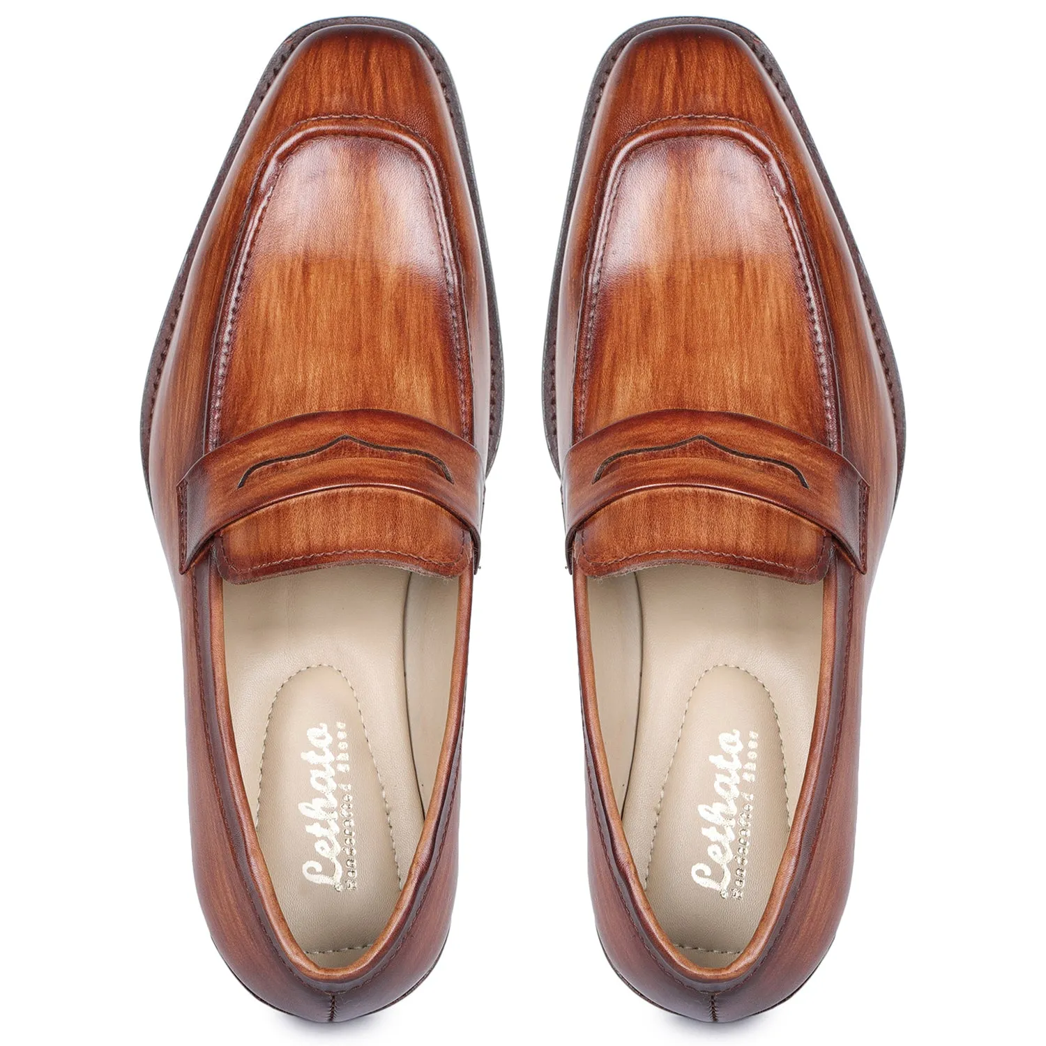 Penny Loafers - Tan