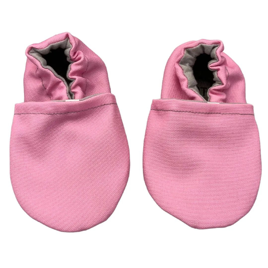 Pink Canvas Baby Shoes