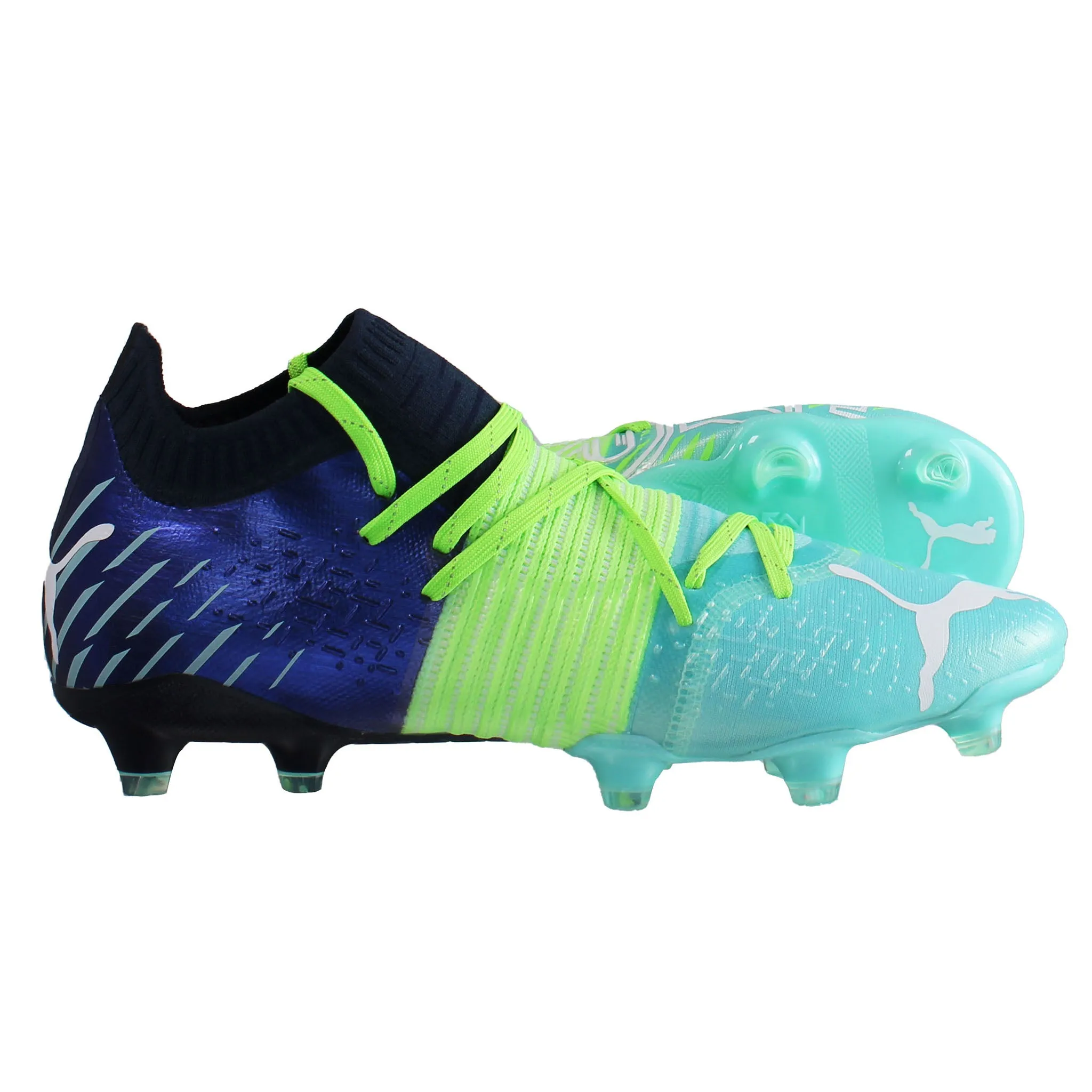 Puma Future Z 1.2 FG/AG Green Mens Football Boots