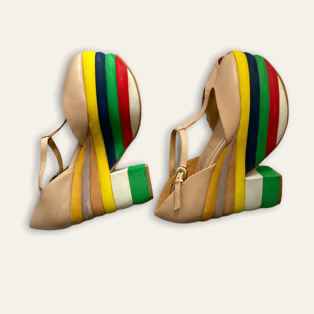 Rainbow Platform Shoes