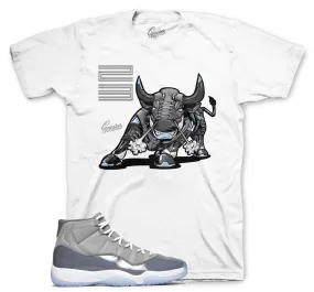 Retro 11 Cool Grey No Bull Shirt