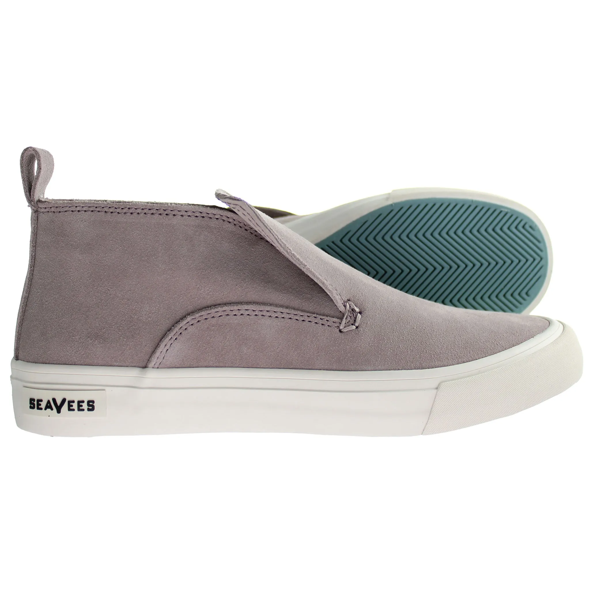 Seavees Huntington Middie Haze Suede Purple Womens Shoes