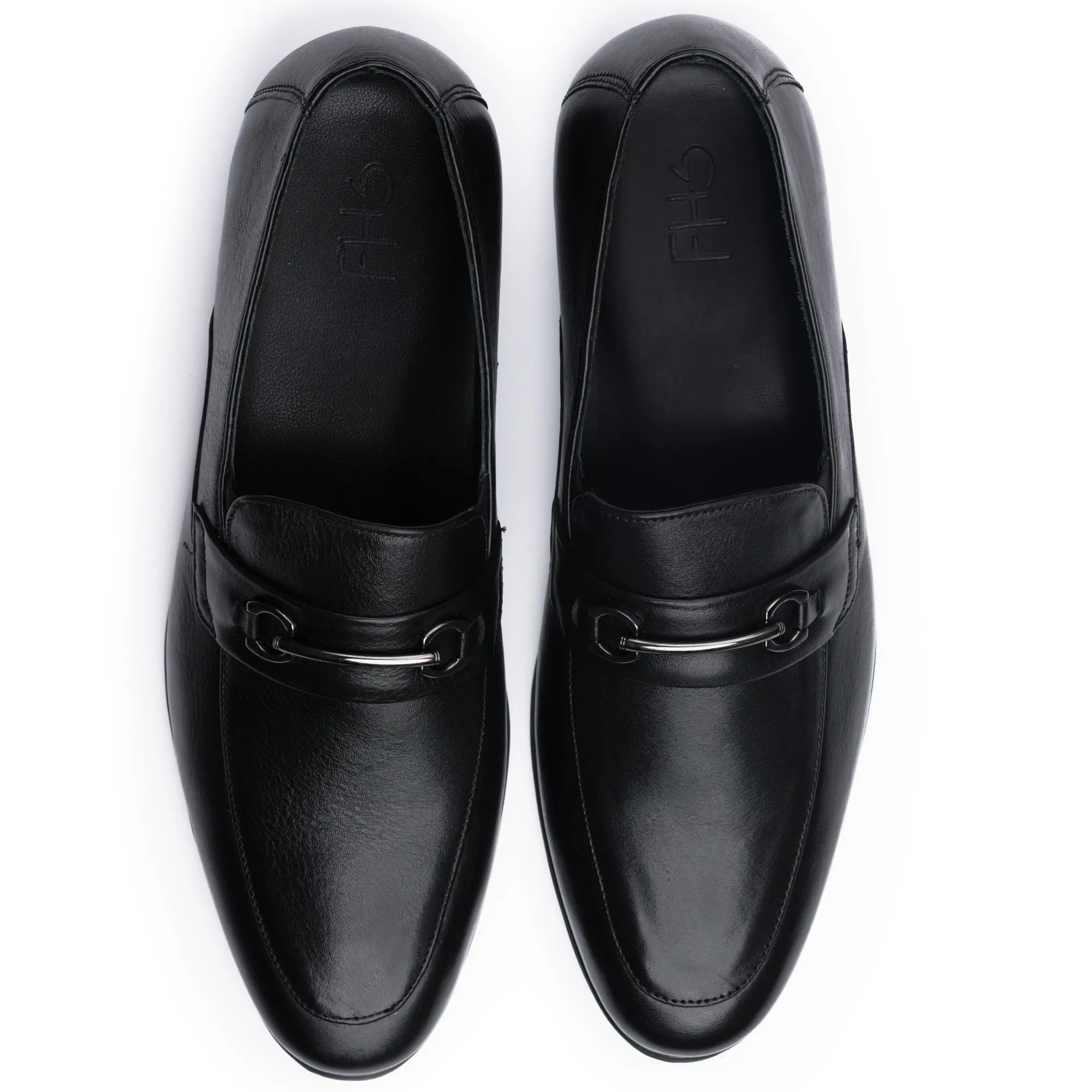 Smart & Sleek Black Loafers