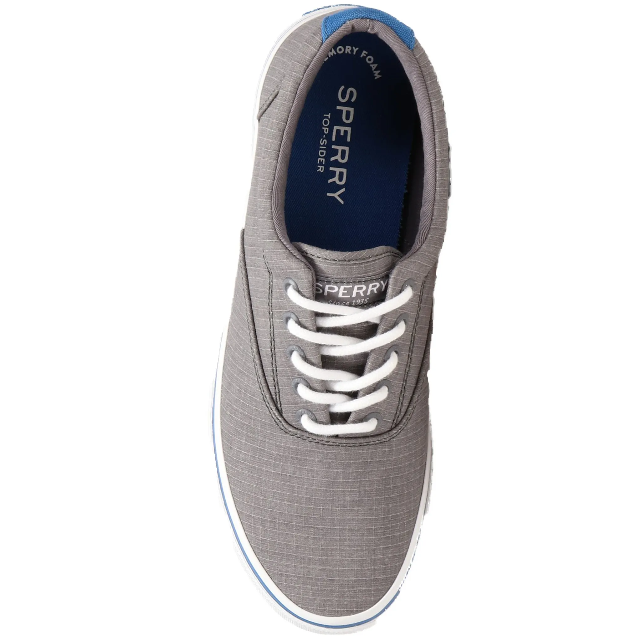 Sperry Men's Halyard CVO RipStop Grey Casual Boat Shoes