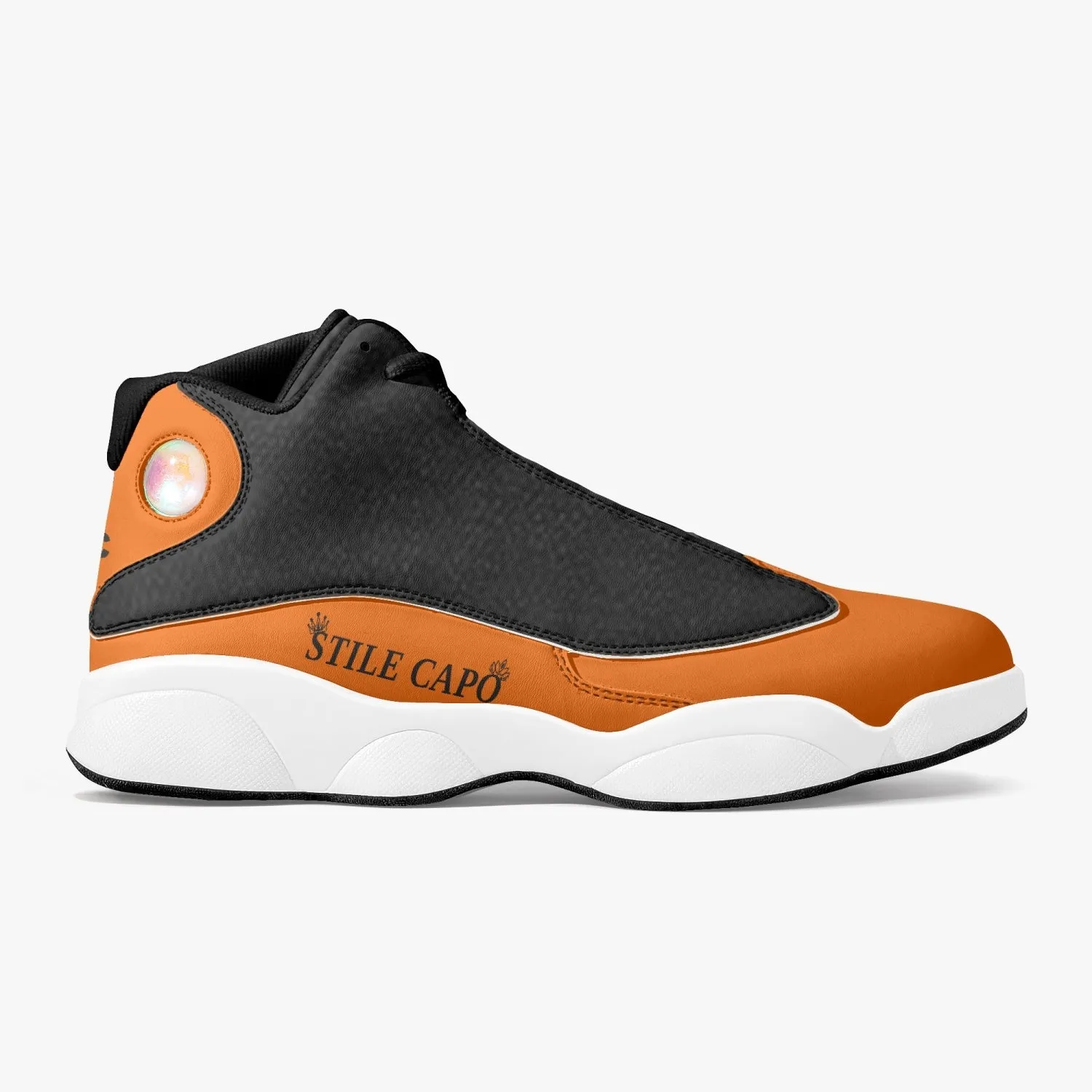 STILE CAPO  Leather Basketball Sneakers KINGS