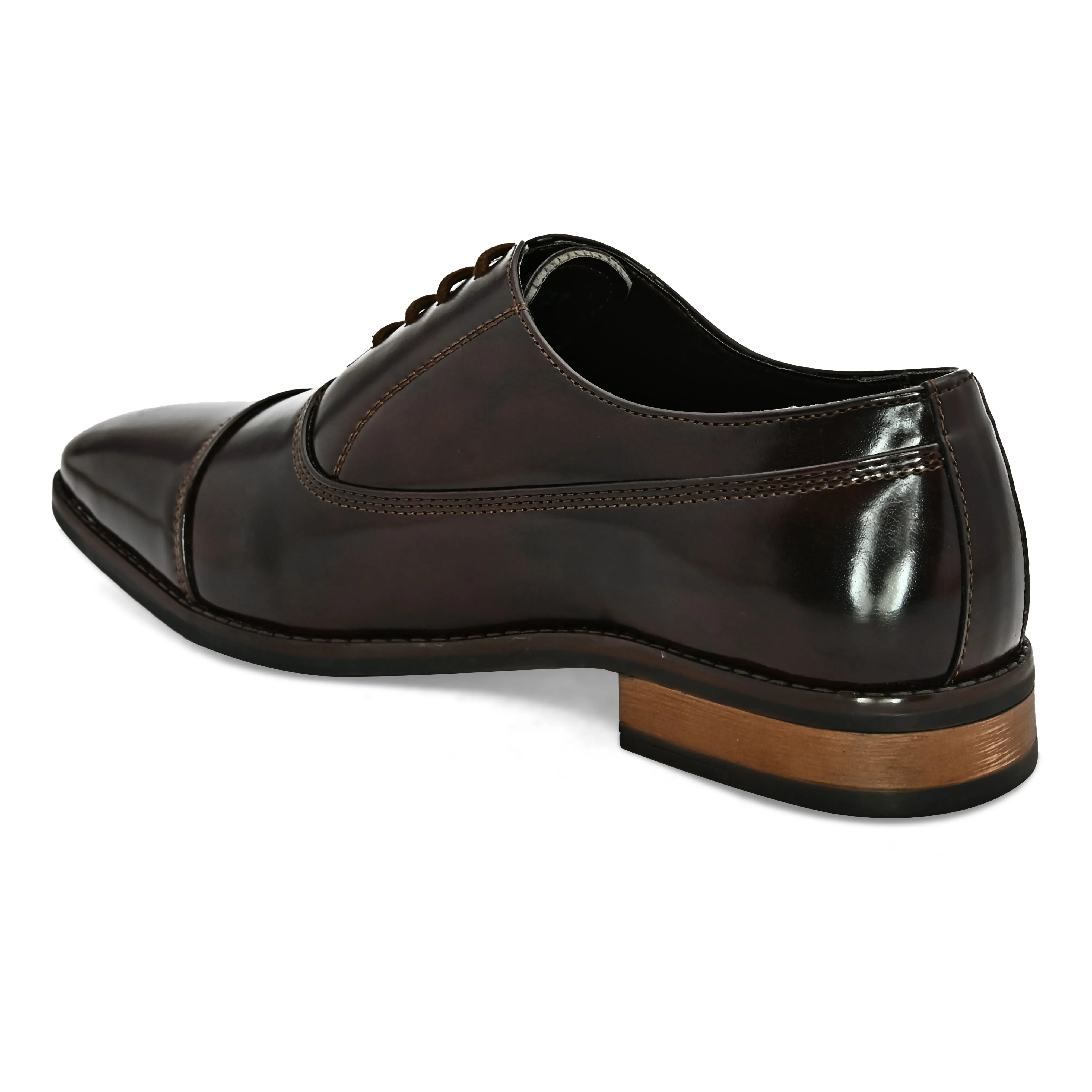 Trade Brown Derby Shoes