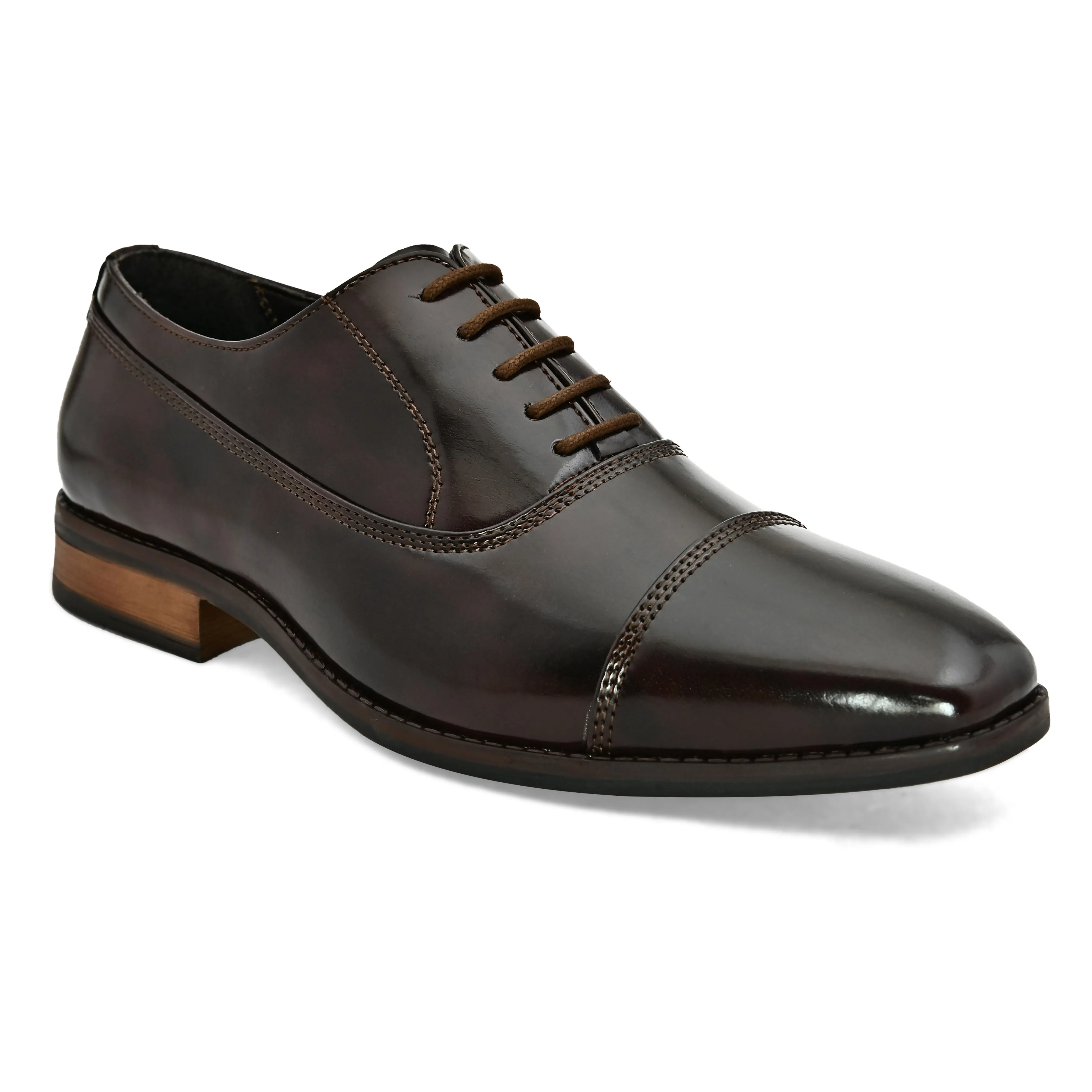 Trade Brown Derby Shoes