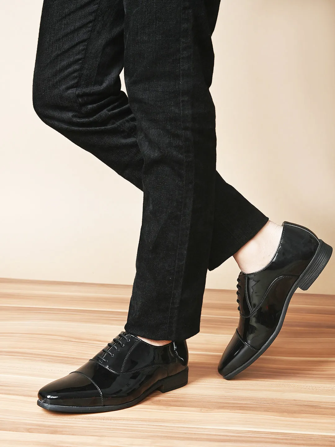 Whimsy Black Oxford Shoes