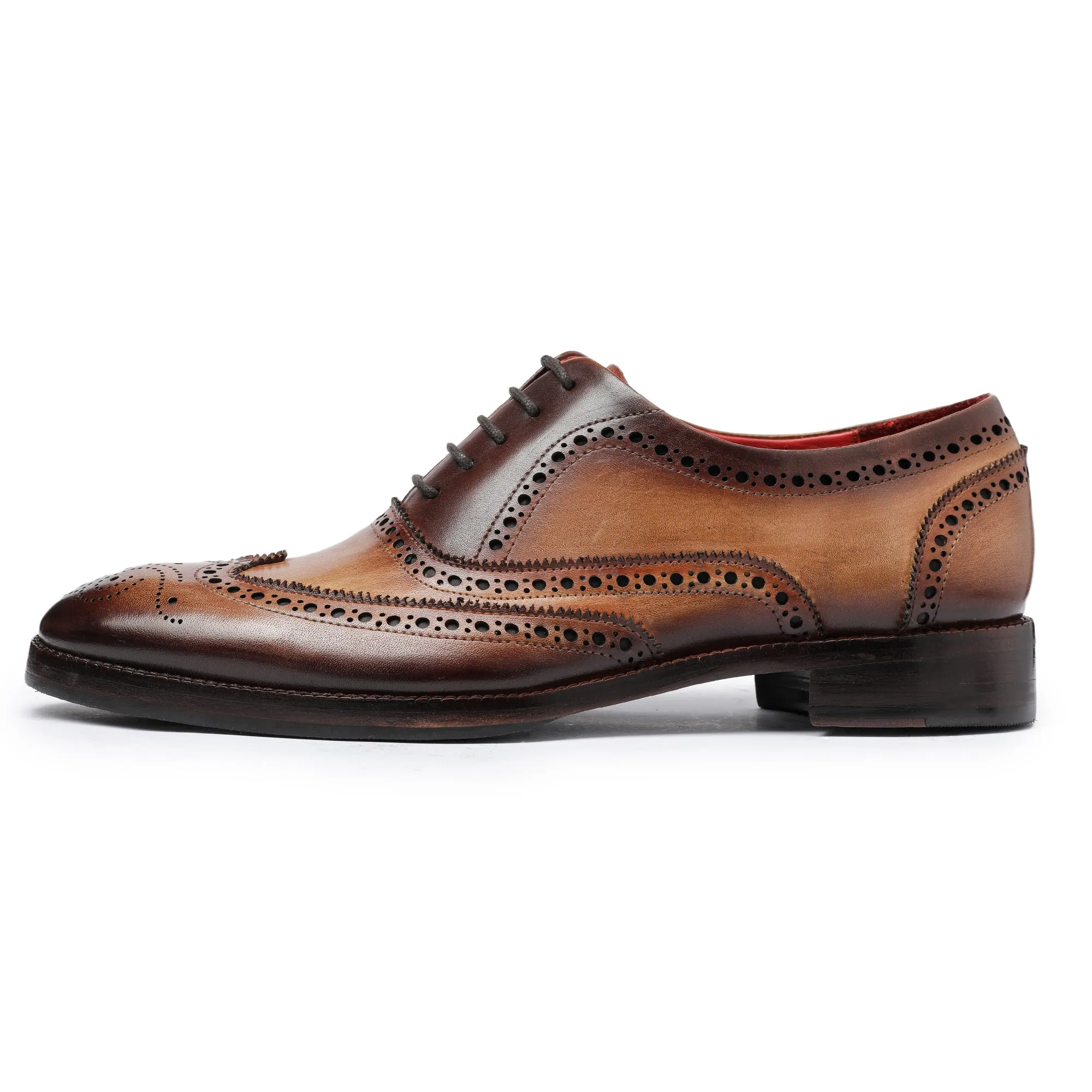 Wingtip Brogue Oxford- Brown